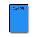 Cable Wrap Labels x1000 Blue 36x24